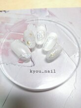 キョウネイル(kyou_nail)/雪の結晶