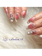 ベルシア(BelxiA)/チーク×ワンホンネイル