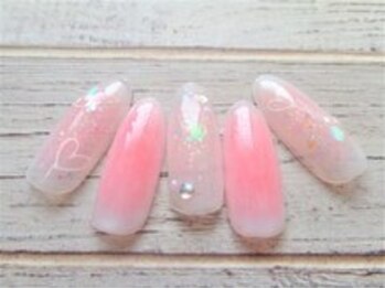 ブランロール 中目黒店(Blanl'or)/キラキラチークネイル