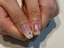 イニシャルネイル