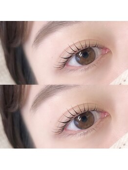 モウブ ふじみ野(MOUV)の写真/[まつ毛パーマ¥5480/パリジェンヌ¥6480]1人1人のお目元に合わせたデザイン提案×高技術で理想のまつ毛に♪