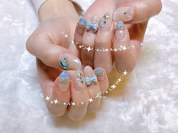 メゾン オーパス(maison opus)/Suzu/仙台/ツイードネイル