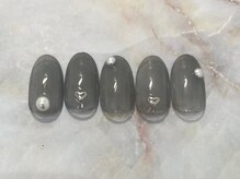 ビーナスベルト シブヤ(VENUS BELT SHIBUYA)/ちぐはぐパールネイル