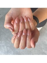 ミントリーフ バイ リート(Mint leaf by Reat)/艶々ピンクベージュ