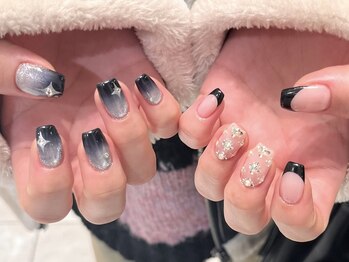 エムスラッシュ センター南(M.SLASH)/キラキラビジューネイル