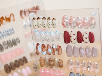 ナミネイル(NAMI nail)の写真/デザインに悩んでしまう方にオススメ！トレンドの抑えたデザインを多数ご用意！《定額ネイル¥6600》