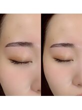 【アイブロウ】SNSで話題!「ハリウッドブロウリフト (HBL)」