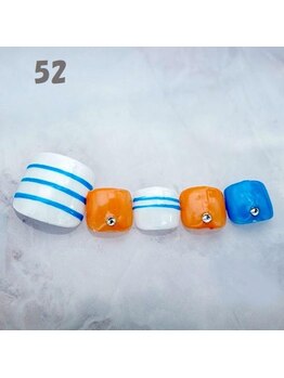 はあとねいる 大和店/フットネイル：No.52