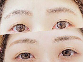 マージ イマージュの写真/【朝のメイク時間が10分短縮？！】左右同じにならない、日によって形が変わってしまう等のお悩みに◎