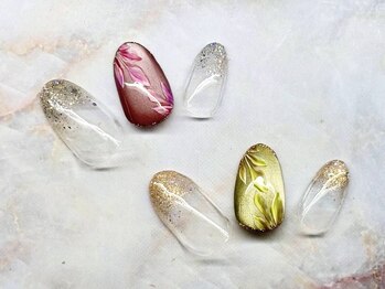 ネイルサロン ブリオン(Nail Salon Bullion)/ボタニカルリーフ