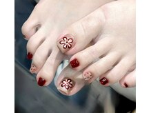 ヴァンネイルサロン 本厚木(VAN NAIL SALON)/フット持ち込みデザイン