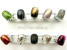 アンドネイル ビューティー(AND nail,beauty)の雰囲気（‐nail design‐ニュアンス・手描きArt・エッジが効いたArtも）