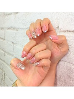 プライズアイリス アイラッシュ 池袋東口店(prize Iris eyelash)/ニュアンスネイル