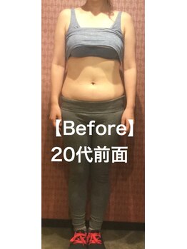 24ダイヤモンドジム(24 DIAMOND GYM)/【Before】30代女性前面