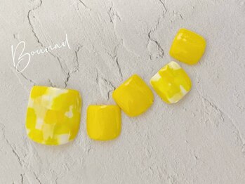 ボネール(nail ＆ eyelash Bounail)/フット　ビタミンカラー