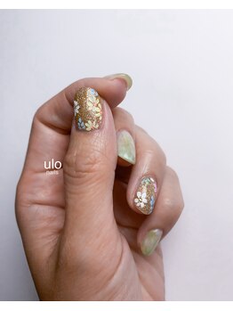 ウロネイルズ(ulo nails)/お花ネイルデザイン