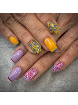 ネイルサロンファストネイルプラス 新宿店(FAST NAIL PLUS)/2024秋ネイル【レオパード】