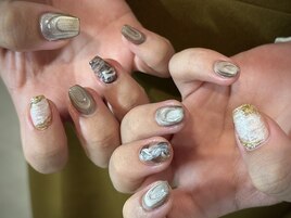 大人ニュアンスネイル☆