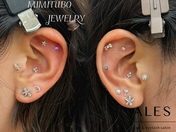 アイラッシュネイルサロン アレス 菊名店(ales)/MIMITUBO JEWELRY