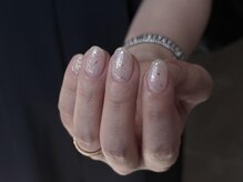 アイネイルズ 横浜WEST店(I-nails)/シンプルこだわりラメ¥7600