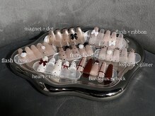 エルビーネイルシェリー 天王寺店(LB.nail cherie)/Sakura限定★定額デザインアート