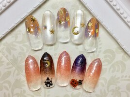ハロウィンネイル★6000円税抜