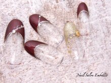 アンベリール 横浜店(Embellir)/(1606)上品フレンチネイル