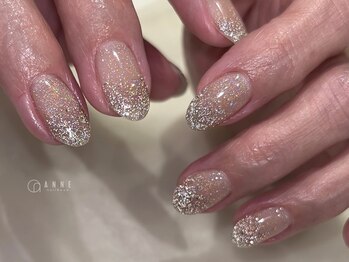 アンネ 東心斎橋店(ANNE)/マグ×フラッシュネイル ari