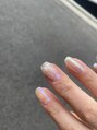 アリノス 中目黒(arinosu) 【ニュアンスオーロラ】透明感抜群なデザインで儚い指先を演出
