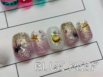 夏の夢色ピンクラメ