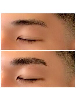 アイラッシュサロン エン(en.)/男性ハリウッドブロウリフト