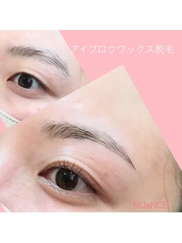 ニュアンス(nuance)/アイブロウワックス脱毛