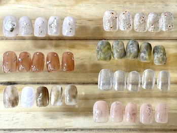 ノンノガーデン フォーネイル 札幌大通店(non-no garden for nail)/アシンメトリーデザイン