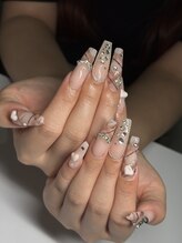 エクアネイルズ(Akuwa nails)/スカルプ◆150分アートやり放題