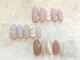 ロザンナ ネイル(Rosanna Nail)の写真/新規限定◆プチデザインコース¥6,500/オフィスネイルでも大活躍！シンプルで季節感のあるデザインが豊富♪