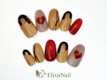 エリクサーネイル 西武新宿(Elixir Nail)/定額a シンプル/クーポン使用