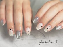 ジェルネイルサロンエー(gelnail salon A’)の雰囲気(季節に合わせたネイルを多数ご用意♪好みに合わせてご提案◎)