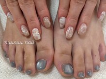 ヌーヌーネイル(nuunuu nail)の雰囲気(ニュアンスandマグネットフット)