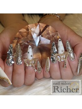 エスフィーネイルサロン リシェル(Esfy nailsalon Richer)/ギラギラネイル