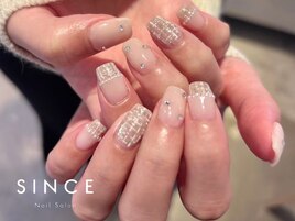 ツイードネイル(山崎)