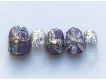 きれい de チュッ 桜ビル店/1月キャンペーンネイル 