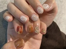 ミエレ(miele)/ぷっくりアシンメトリーデザイン