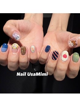 ネイル ウサミミ(Nail UsaMimi)/10本アート
