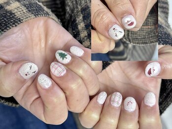 クリスマスネイル