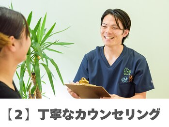 市川本八幡リーフ整骨院/【２】丁寧なカウンセリング