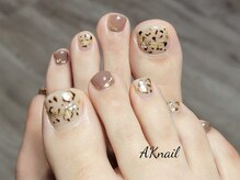 エーケーネイル(AKnail)/ケア付きフットジェル