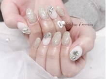 フリージア(Freesia)の雰囲気（マグネットネイル/ワンカラー/オフィスネイル/パラジェル）