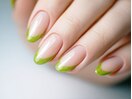 フレンチネイル グリーン