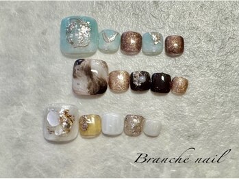 ブランシェネイル(Branche Nail)の写真/種類が豊富で選ぶのが楽しいフットネイル！豊富なサンプルデザインで足元を彩りませんか♪