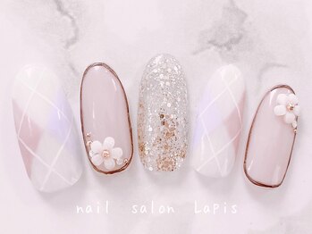 ラピス 自由が丘(Lapis)/アーガイル×立体フラワー